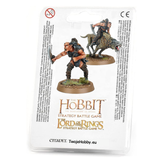SHARKU, WARG RIDER CAPITAN , LOTR